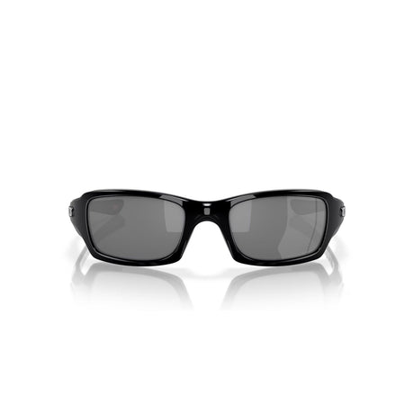 Oakley Fives Squared Black Iridium Polarized Sunglasses Polished Black - 53 Degrees North 