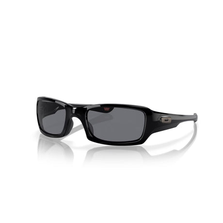 Oakley Fives Squared Grey Sunglasses Polished Black - 53 Degrees North 