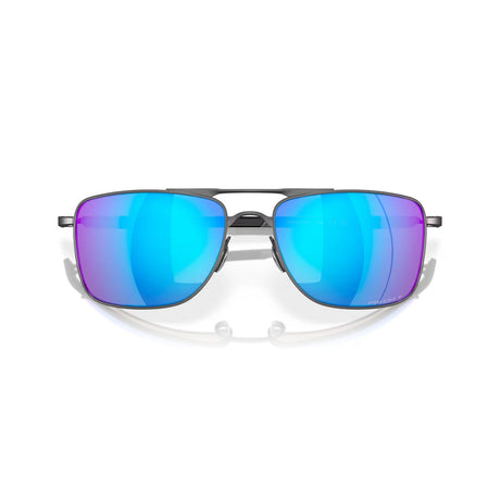 Oakley Gauge 8 Prizm Sapphire Polarized Sunglasses Matte Gunmetal - 53 Degrees North 