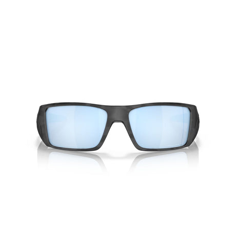 Oakley Heliostat Prizm Deep Water Polarized Sunglasses Matte Black Camo - 53 Degrees North