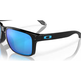 Oakley Holbrook Prizm Sapphire Sunglasses Polished Black - 53 Degrees North 