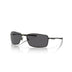 Oakley Square Wire Grey Polarized Sunglasses Carbon - 53 Degrees North 