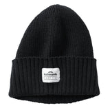 Kathmandu Unisex Badge Beanie Light Grey Marl / One Size-Black / One Size #- 53 Degrees North 
