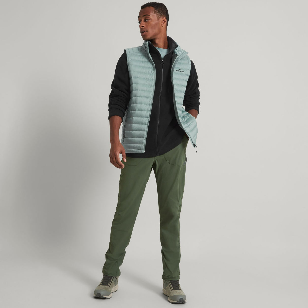 Kathmandu Men's Ridge 200 Primaloft Bio Jacket Black / X-Small-Black / Small-Black / Medium-Black / Large-Black / X-Large #- 53 Degrees North 