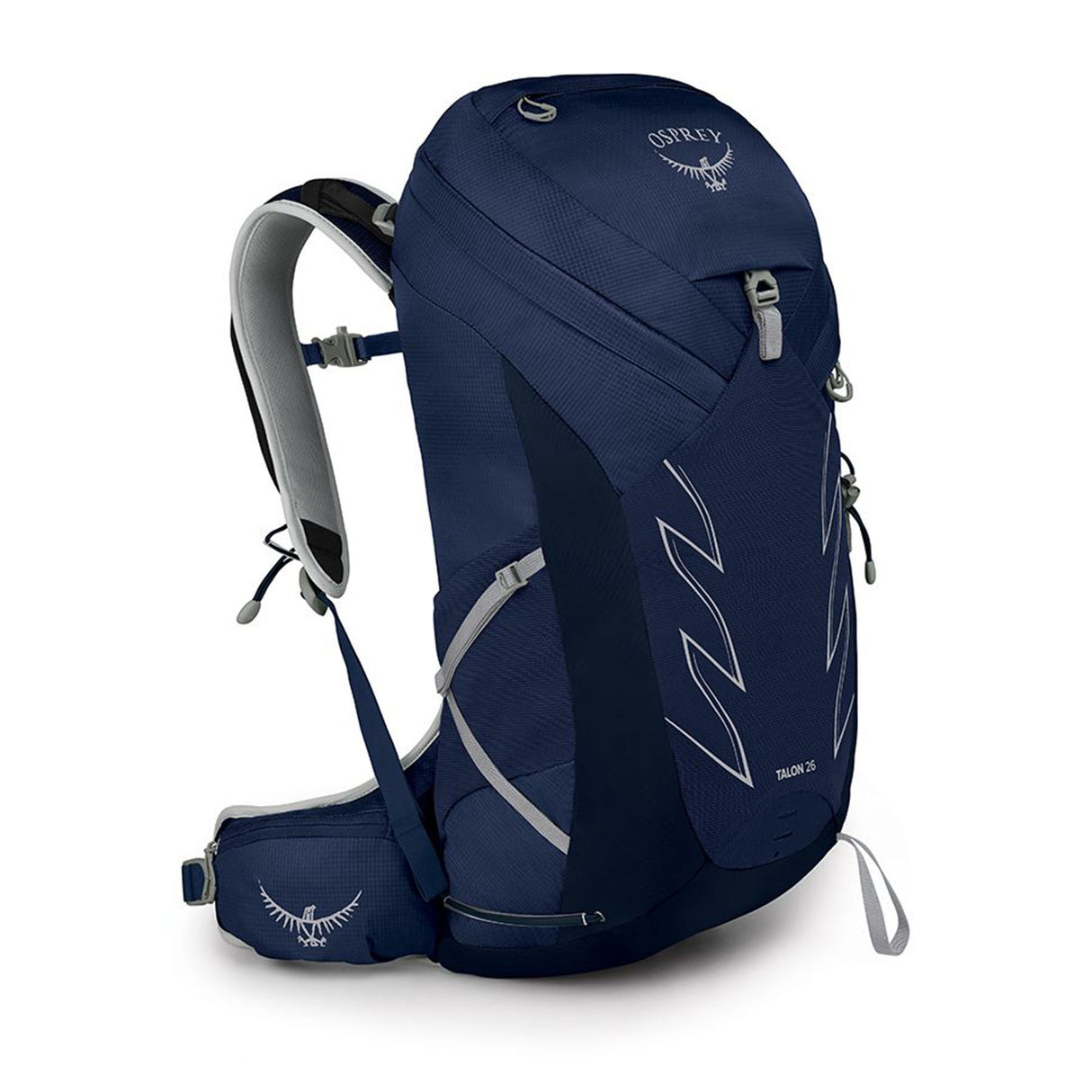 Osprey Talon 26 Hiking Backpack Ceramic Blue / Small/Medium-Ceramic Blue / Large/X-Large - 53 Degrees North 