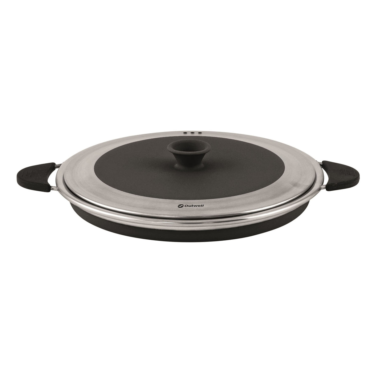 Outwell Collaps Pot with Lid Midnight Black / M-Midnight Black / L - 53 Degrees North 
