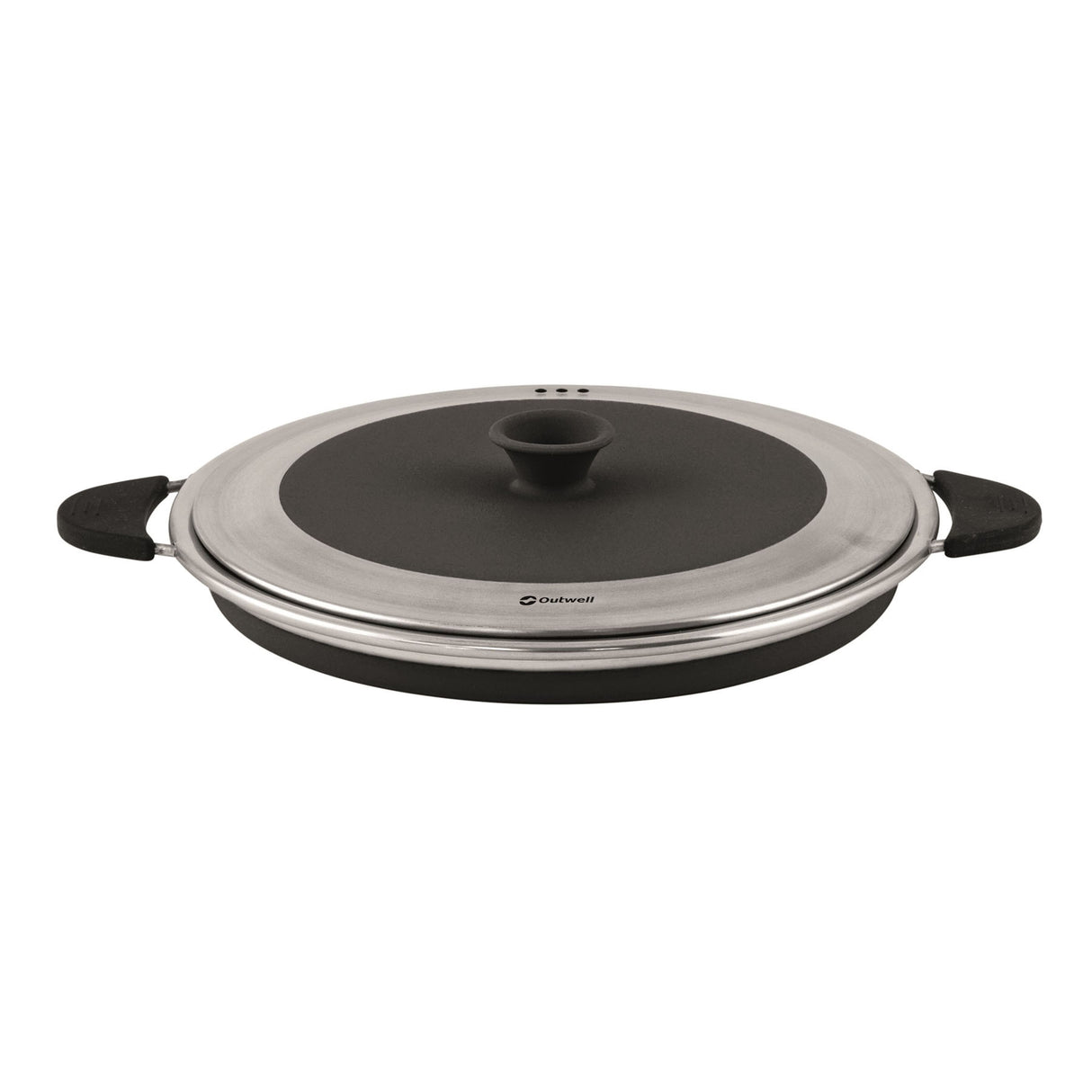 Outwell Collaps Pot with Lid Midnight Black / M-Midnight Black / L - 53 Degrees North 