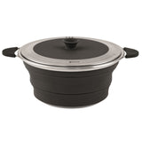 Outwell Collaps Pot with Lid Midnight Black / M-Midnight Black / L - 53 Degrees North 