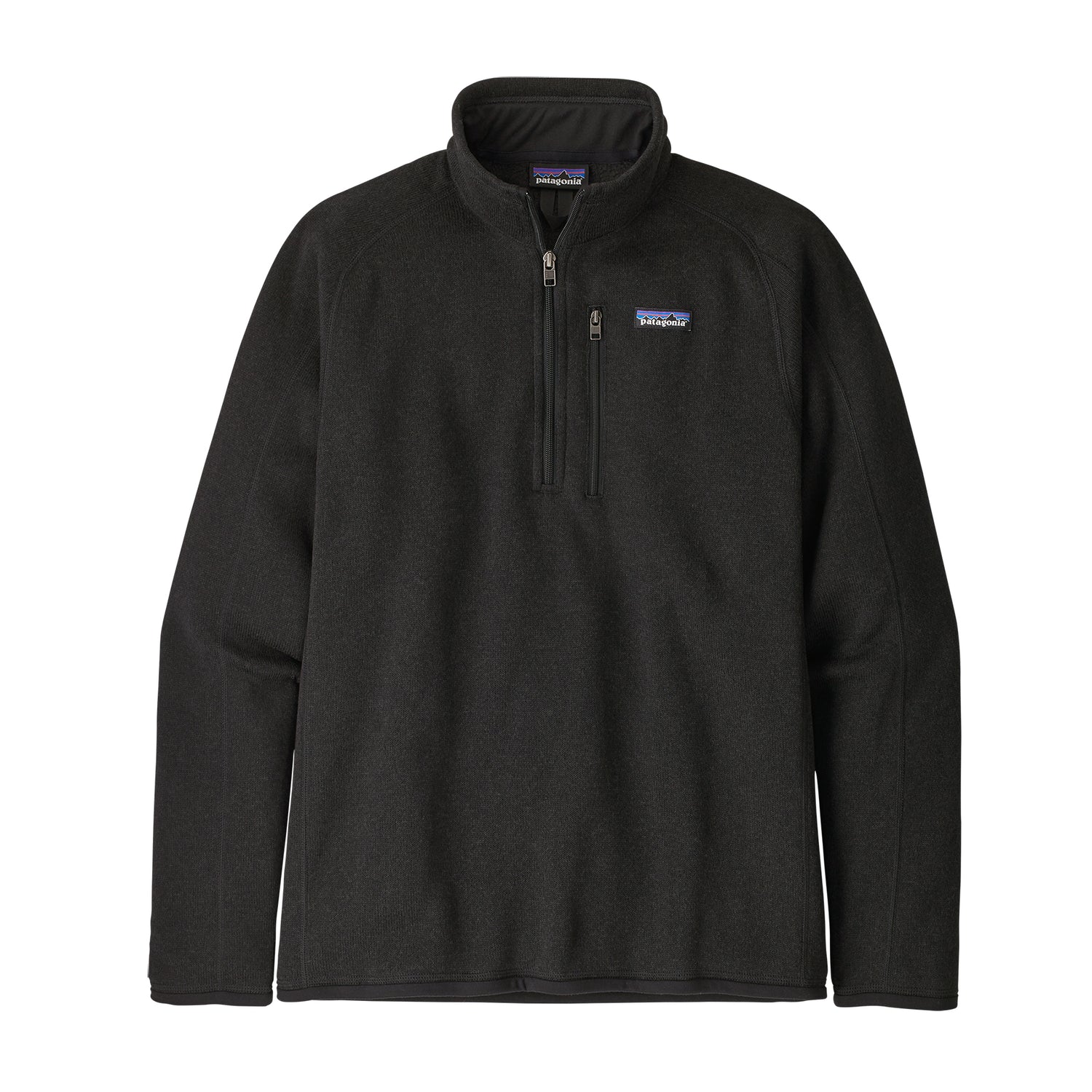 Patagonia Men's Better Sweater 1/4 Zip Black / X-Small-Black / Small-Black / Medium-Black / Large-Black / X-Large - 53 Degrees North 