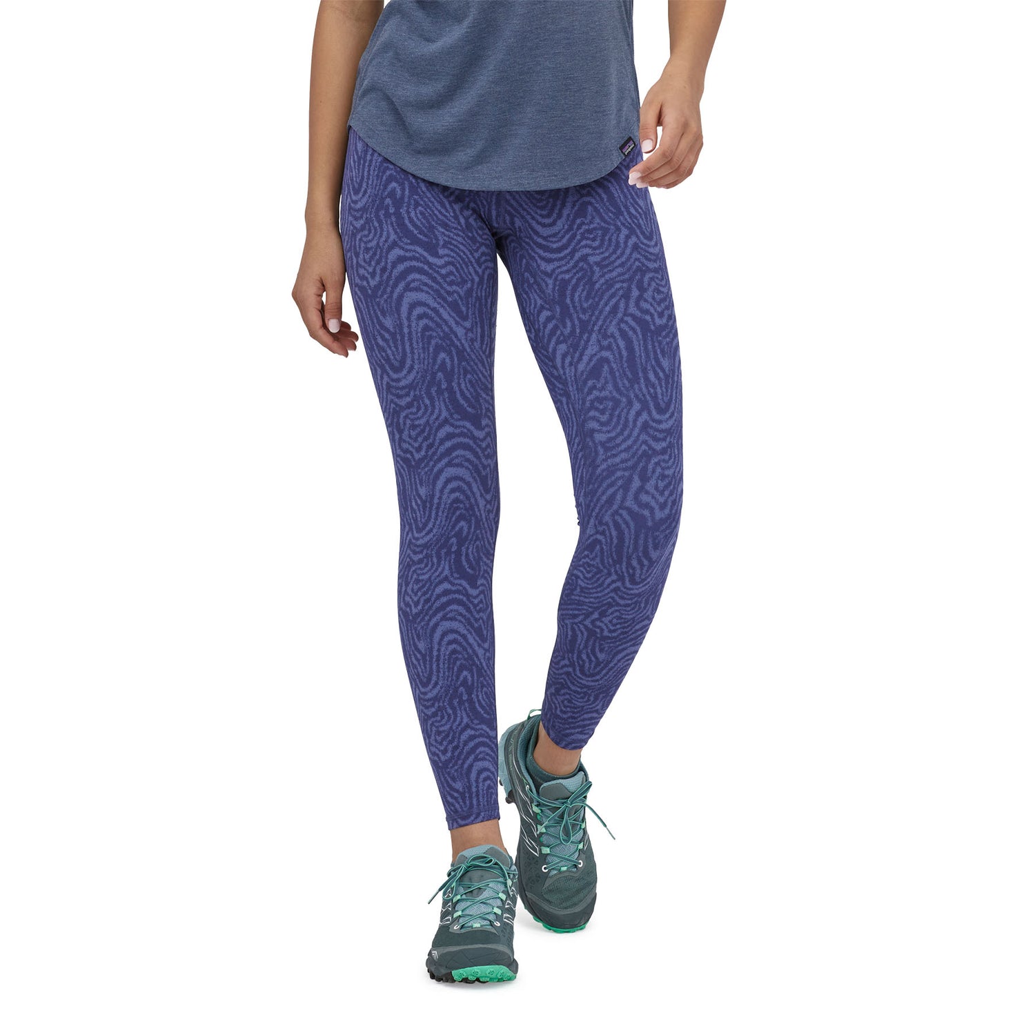 Patagonia Women's Maipo 7/8 Tights Black / X-Small-Black / Small-Black / Medium-Black / Large-Black / X-Large - 53 Degrees North 