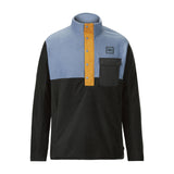 Picture Men's Mathew 1/4 Fleece Pullover Autumn Blaze/Latte / Small-Autumn Blaze/Latte / Medium-Autumn Blaze/Latte / Large-Autumn Blaze/Latte / X-Large - 53 Degrees North 