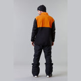 Picture Men's Mathew 1/4 Fleece Pullover Autumn Blaze/Latte / Small-Autumn Blaze/Latte / Medium-Autumn Blaze/Latte / Large-Autumn Blaze/Latte / X-Large - 53 Degrees North 