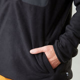 Picture Men's Mathew 1/4 Fleece Pullover Autumn Blaze/Latte / Small-Autumn Blaze/Latte / Medium-Autumn Blaze/Latte / Large-Autumn Blaze/Latte / X-Large - 53 Degrees North 