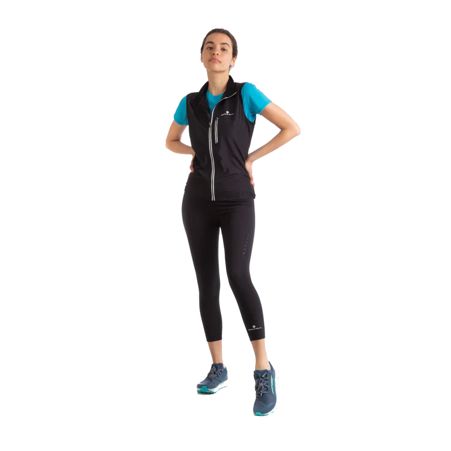 Ronhill Women's Core Running Vest All Black / X-Small-All Black / Small-All Black / Medium-All Black / Large-All Black / X-Large #- 53 Degrees North 