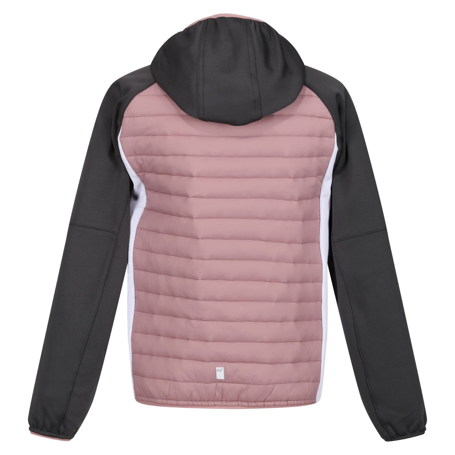 Regatta Kids Kids' Kielder Hybrid VI Jacket Seal Grey/Black / Age 3-4-Seal Grey/Black / Age 5-6-Seal Grey/Black / Age 7-8-Seal Grey/Black / Age 9-10-Seal Grey/Black / Age 11-12 #- 53 Degrees North 