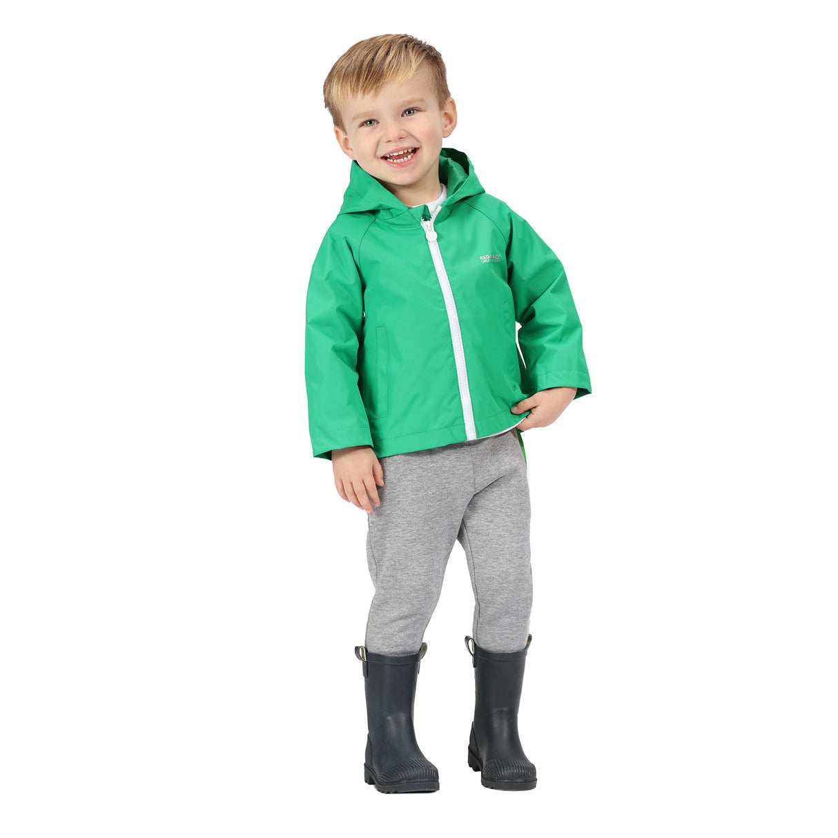 Regatta Kids Infants' Animal Jacket Green Monster / 6-12 Months-Green Monster / 12-18 Months-Green Monster / 18-24 Months-Green Monster / 24-36 Months-Green Monster / 36-48 Months - 53 Degrees North 