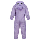 Regatta Kids Infants' Charco Breathable Waterproof Puddle Suit Pansy Unicorn / 6-12 Months-Pansy Unicorn / 12-18 Months-Pansy Unicorn / 18-24 Months-Pansy Unicorn / 24-36 Months-Pansy Unicorn / 36-48 Months - 53 Degrees North 