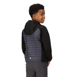 Regatta Kids Kids' Kielder Hybrid VI Jacket Seal Grey/Black / Age 3-4-Seal Grey/Black / Age 5-6-Seal Grey/Black / Age 7-8-Seal Grey/Black / Age 9-10-Seal Grey/Black / Age 11-12 - 53 Degrees North 