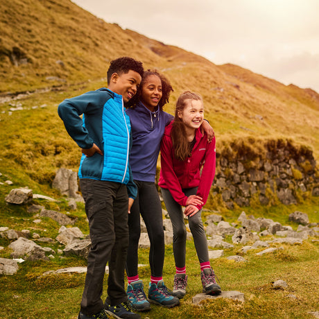 Regatta Kids Kids' Kielder Hybrid VI Jacket Seal Grey/Black / Age 3-4-Seal Grey/Black / Age 5-6-Seal Grey/Black / Age 7-8-Seal Grey/Black / Age 9-10-Seal Grey/Black / Age 11-12 - 53 Degrees North 