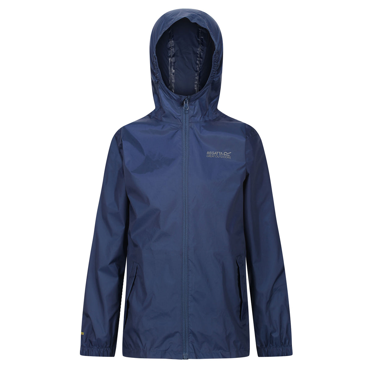 Regatta Kids' Pack-It III Waterproof Jacket Midnight / Age 3-4 - 53 Degrees North