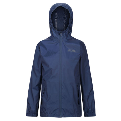 Regatta Kids' Pack-It III Waterproof Jacket Midnight / Age 3-4 - 53 Degrees North