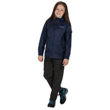 Regatta Kids' Pack-It III Waterproof Jacket Midnight / Age 3-4 - 53 Degrees North