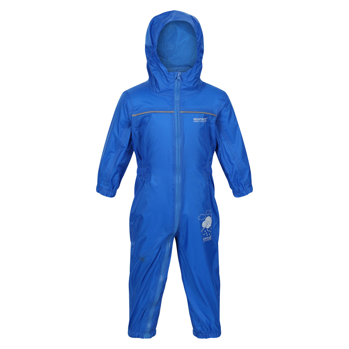 Regatta Kids Toddlers' Puddle IV Suit Oxford Blue / 6-12 Months-Oxford Blue / 12-18 Months-Oxford Blue / 18-24 Months-Oxford Blue / 24-36 Months-Jem / 6-12 Months - 53 Degrees North 