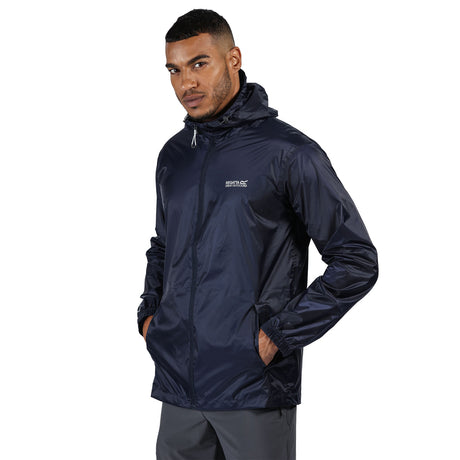 Regatta Men's Pack-It III Waterproof Jacket Arctic / Small-Arctic / Medium-Arctic / Large-Arctic / X-Large-Arctic / XX-Large - 53 Degrees North 