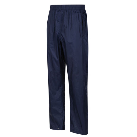 Regatta Men's Pack-It Waterproof Overtrousers Navy / Small-Navy / Medium-Navy / Large-Navy / X-Large-Navy / XX-Large - 53 Degrees North 
