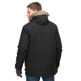 Regatta Men's Volter Parka Coat Black / Small-Black / Medium-Black / Large-Black / X-Large-Black / XX-Large - 53 Degrees North 