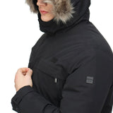 Regatta Men's Volter Parka Coat Black / Small-Black / Medium-Black / Large-Black / X-Large-Black / XX-Large - 53 Degrees North 