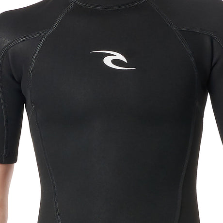 Ripcurl Junior Freelite Short Sleeve 3/2mm Springsuit Black / Age 9-10-Black / Age 11-12-Black / Age 13-14-Black / Age 15-16 - 53 Degrees North 