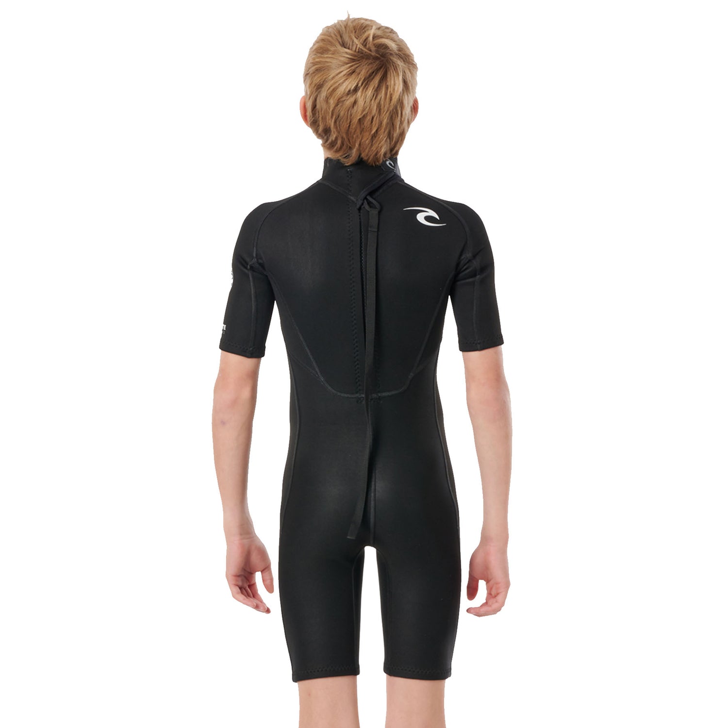 Ripcurl Junior Freelite Short Sleeve 3/2mm Springsuit Black / Age 9-10-Black / Age 11-12-Black / Age 13-14-Black / Age 15-16 - 53 Degrees North 