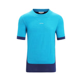 Icebreaker Men's Zoneknit Short Sleeve T-Shirt Metro Heather / Small-Metro Heather / Medium-Metro Heather / Large-Metro Heather / X-Large-Geo Blue/Royal Blue/CB / Small #- 53 Degrees North 
