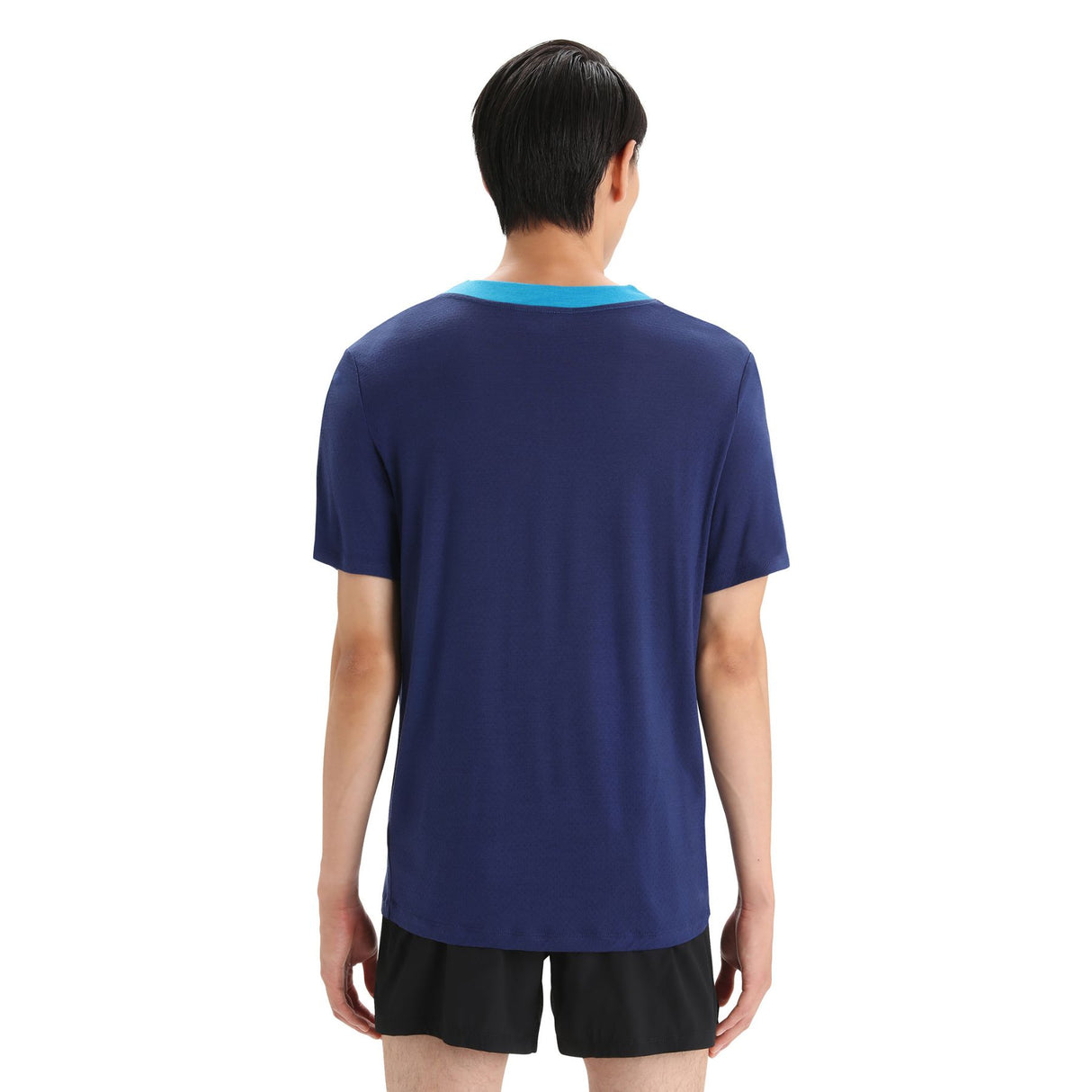 Icebreaker Men's Zoneknit Short Sleeve T-Shirt Metro Heather / Small-Metro Heather / Medium-Metro Heather / Large-Metro Heather / X-Large-Geo Blue/Royal Blue/CB / Small #- 53 Degrees North 