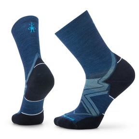 Smartwool Men's Run Cold Weather Targeted Cushion Crew Socks Black / Large (UK 8-10.5)-Alpine Blue / Medium (UK 5-7.5)-Alpine Blue / Large (UK 8-10.5)-Alpine Blue / X-Large (UK 11-13.5) #- 53 Degrees North 