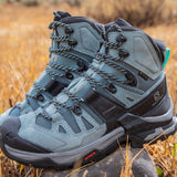 Salomon Women's Quest 4 GORE-TEX Hiking Boots Slate/Trooper/Opal Blue / UK 4-Slate/Trooper/Opal Blue / UK 5-Slate/Trooper/Opal Blue / UK 6-Slate/Trooper/Opal Blue / UK 7-Slate/Trooper/Opal Blue / UK 8 - 53 Degrees North 