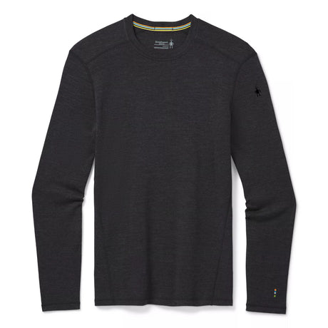 Smartwool Men's Classic Thermal Merino Baselayer Crew Shirt Charcoal Heather / Small-Charcoal Heather / Medium-Charcoal Heather / Large-Charcoal Heather / X-Large-Charcoal Heather / XX-Large - 53 Degrees North 