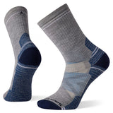 Smartwool Men's Hike Full Cushion Crew Socks Light Grey / Medium (UK 5-7.5)-Light Grey / Large (UK 8-10.5)-Light Grey / X-Large (UK 11-13.5) - 53 Degrees North 
