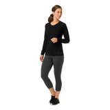Smartwool Women's Classic All-Season Merino Shirt Black / X-Small-Black / Small-Black / Medium-Black / Large-Black / X-Large - 53 Degrees North 