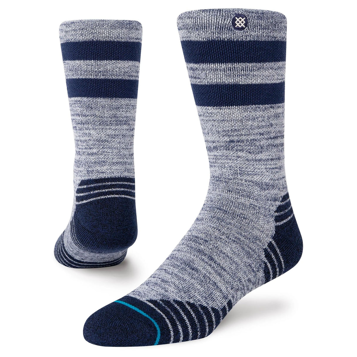 Stance Camper Crew Socks Mauve / Small-Mauve / Medium-Navy / Small-Navy / Medium-Navy / Large - 53 Degrees North 