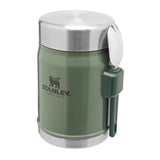 Stanley Classic Legendary Food Jar + Spork 0.4L Matte Black Pebble-Goldenrod Coral-Violet Blossom-Hammertone Green-Rose Quartz - 53 Degrees North 