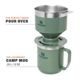 Stanley Classic Perfect-Brew Pour Over 0.59L Hammertone Green - 53 Degrees North
