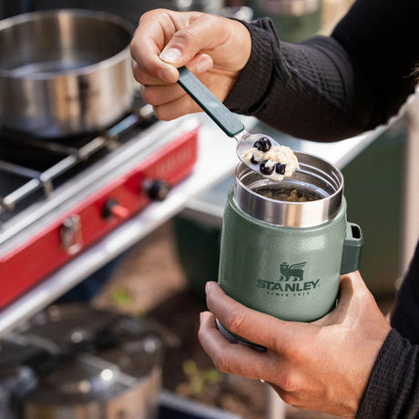 Stanley The Legendary Food Jar + Spork 0.41L Black - 53 Degrees North