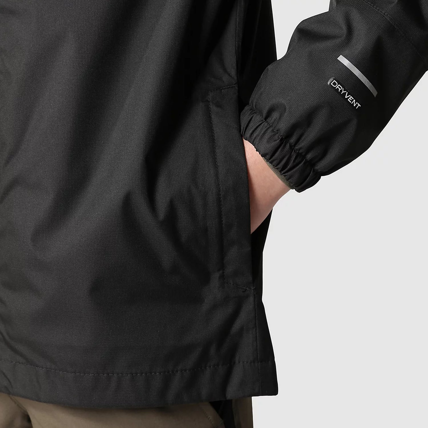 The North Face Boys' Antora Rain Jacket TNF Black/TNF Black / Age 5-6-TNF Black/TNF Black / Age 7-8-TNF Black/TNF Black / Age 10-TNF Black/TNF Black / Age 12-TNF Black/TNF Black / Age 14-16 - 53 Degrees North 