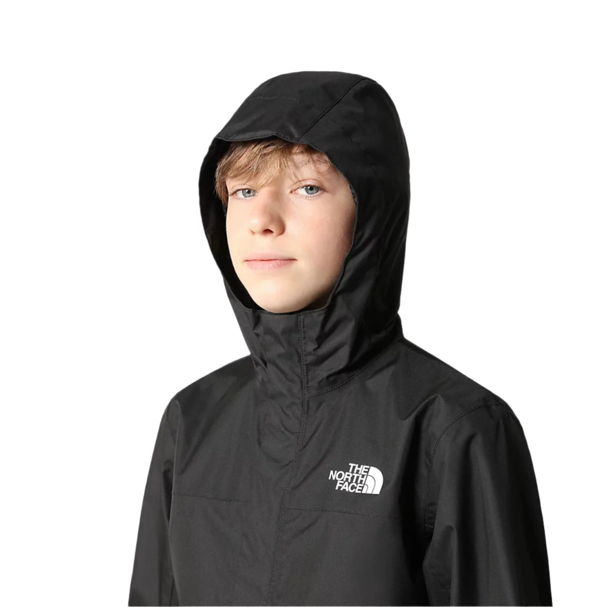 The North Face Boys' Antora Rain Jacket TNF Black/TNF Black / Age 5-6-TNF Black/TNF Black / Age 7-8-TNF Black/TNF Black / Age 10-TNF Black/TNF Black / Age 12-TNF Black/TNF Black / Age 14-16 - 53 Degrees North 