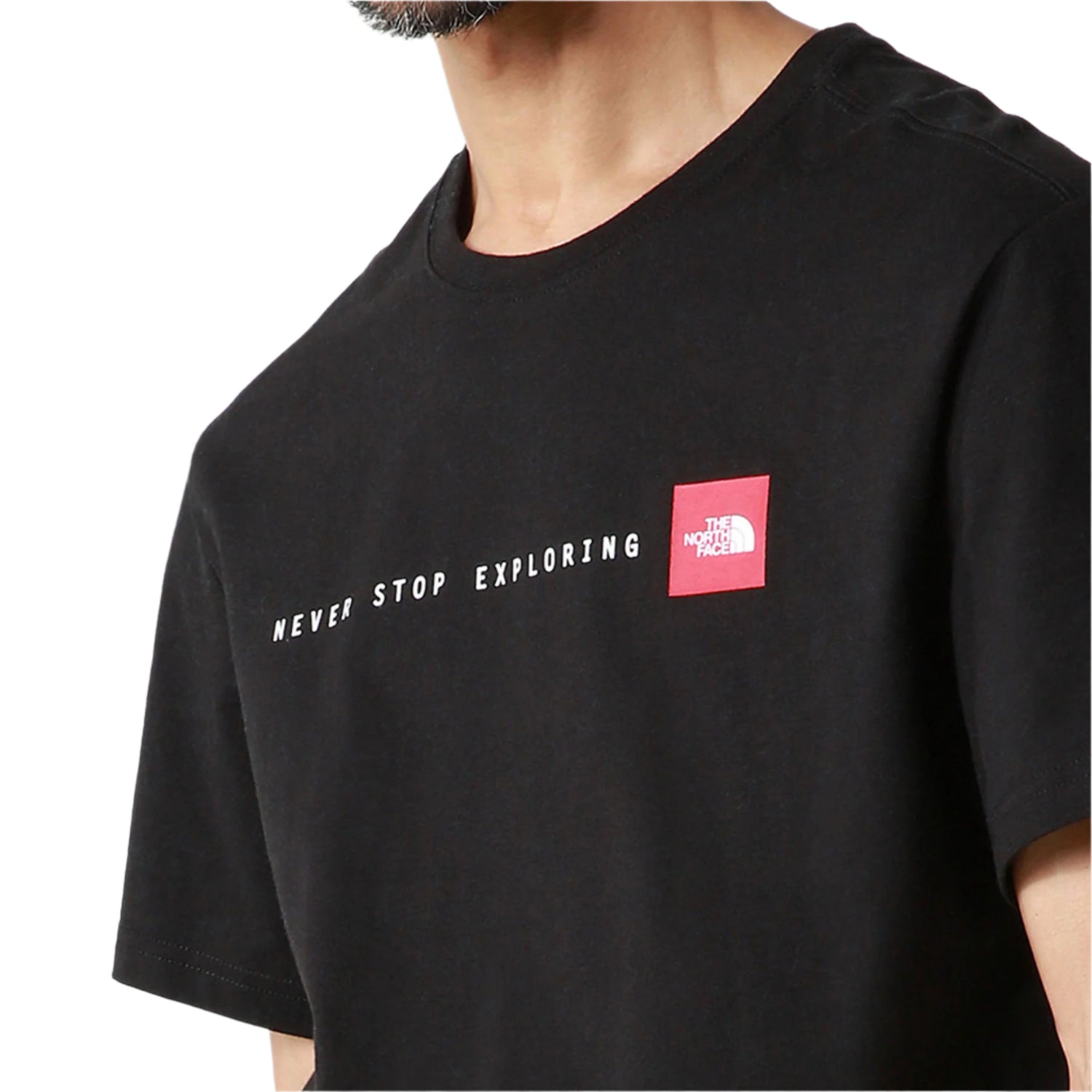 The North Face Men's Short Sleeve Never Stop Exploring T-Shirt Summit Gold / Small-Summit Gold / Medium-Summit Gold / Large-Summit Gold / X-Large-Summit Gold / XX-Large - 53 Degrees North 