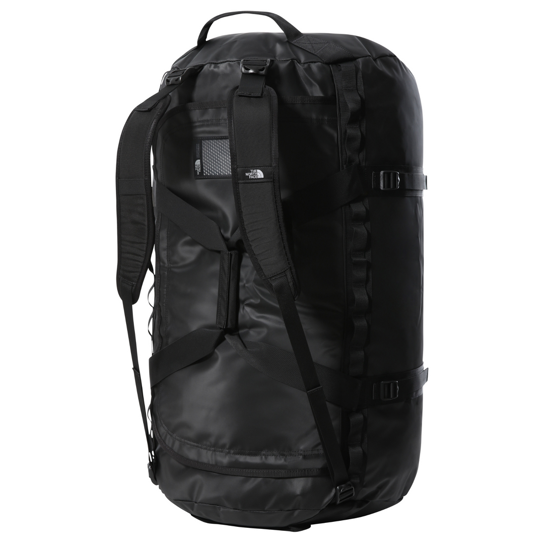 The North Face Base Camp Duffel Black Extra Large Closed.