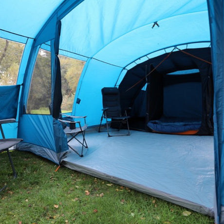 Vango Joro 600XL - 6 Person Family Tent Moroccan Blue / 6 Person - 53 Degrees North 