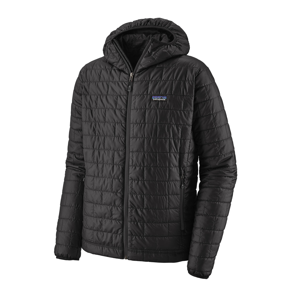 Patagonia Men's Nano Puff Hoody Jacket Black / Small-Black / Medium-Black / Large-Black / X-Large-Black / XX-Large #- 53 Degrees North 